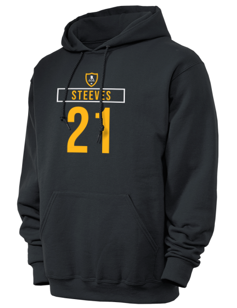 Away Jersey Alex Steeves Unisex Hooded Sweatshirt | Swagsta