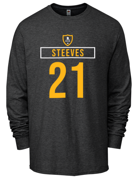 Away Jersey Alex Steeves Men's Long-Sleeve T-Shirt | Swagsta