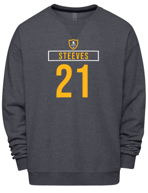 Away Jersey Alex Steeves Premium Unisex Crewneck Sweatshirt | Swagsta