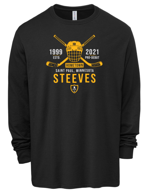 Heritage Alex Steeves Men's Premium Blend Long Sleeve-T-Shirt | Swagsta