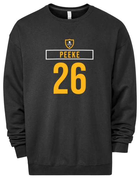 Away Jersey Andrew Peeke Premium Unisex Crewneck Sweatshirt | Swagsta