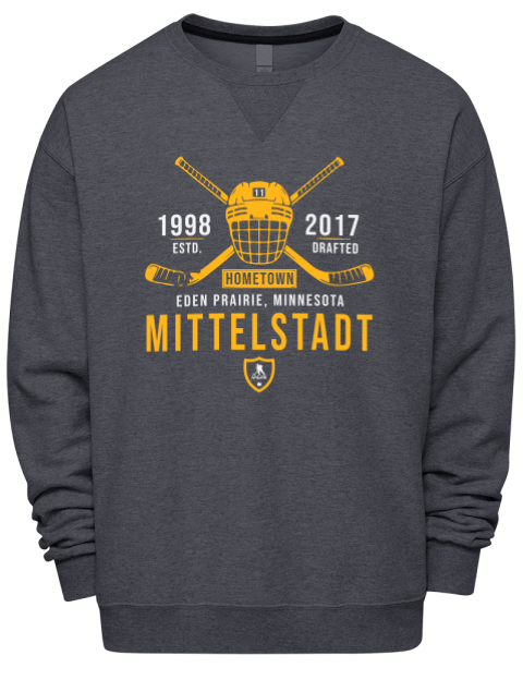Heritage Casey Mittelstadt Premium Unisex Crewneck Sweatshirt | Swagsta