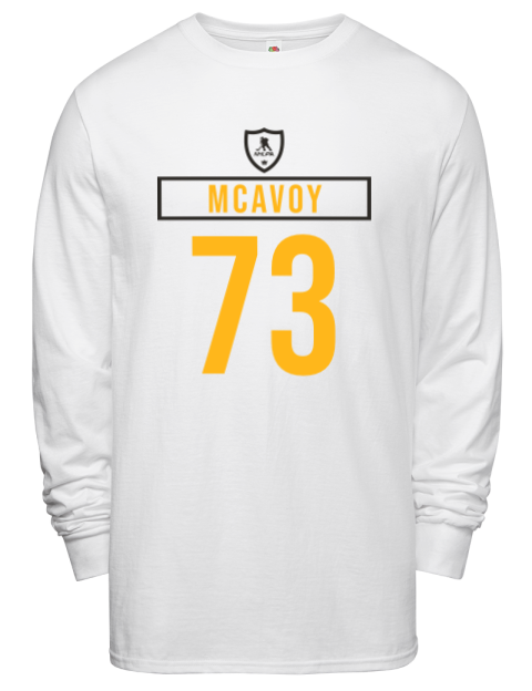 Home Jersey Charlie Mcavoy Men's Long-Sleeve T-Shirt | Swagsta