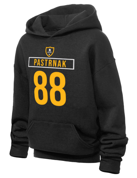 Away Jersey David Pastrnak Youth Hooded Sweatshirt | Swagsta
