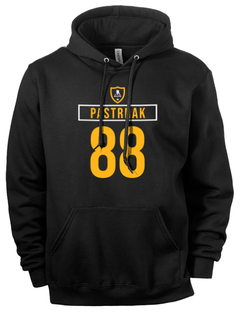 Away Jersey David Pastrnak Eco Premium Unisex Hooded Sweatshirt | Swagsta