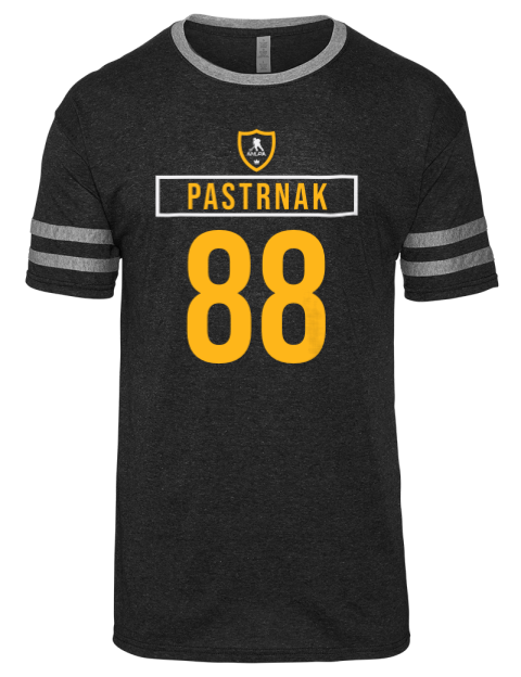 Away Jersey David Pastrnak Men's Tri-Blend T-Shirt | Swagsta