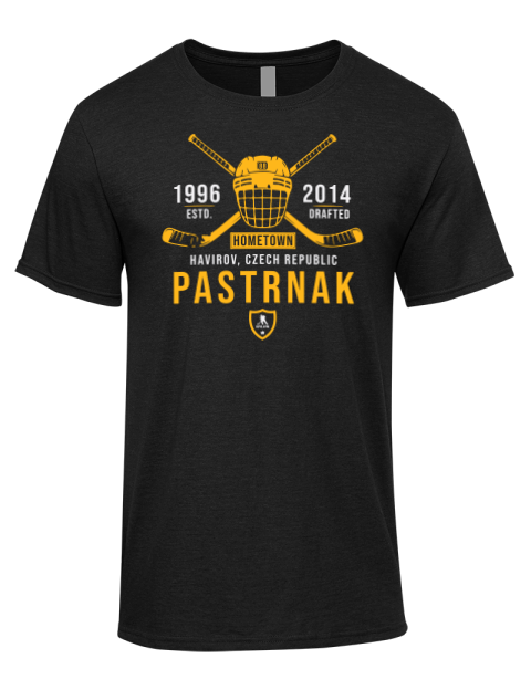 Heritage David Pastrnak Premium Ring-Spun Cotton Unisex T-Shirt | Swagsta