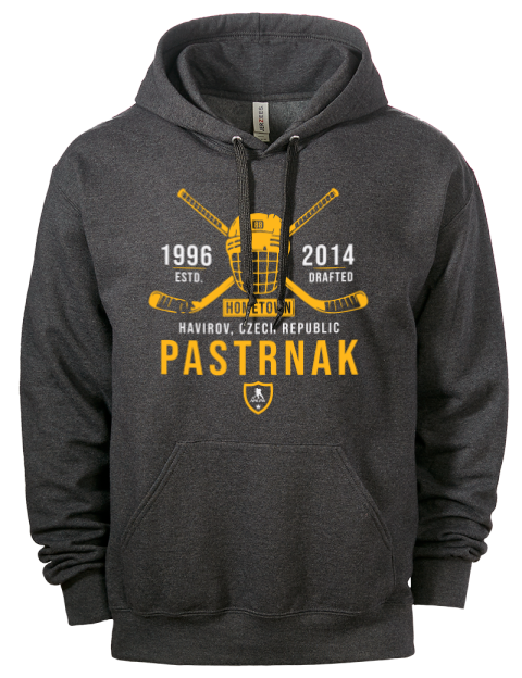 Heritage David Pastrnak Eco Premium Unisex Hooded Sweatshirt | Swagsta