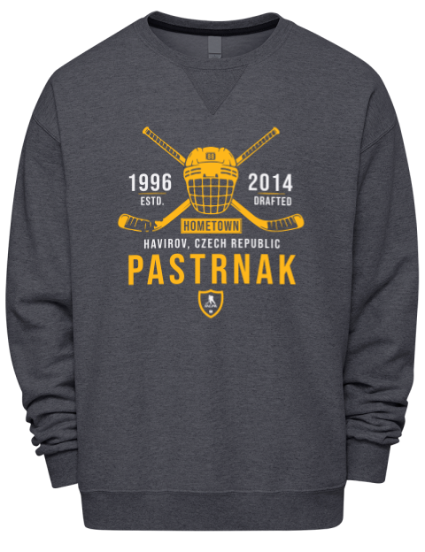 Heritage David Pastrnak Premium Unisex Crewneck Sweatshirt | Swagsta
