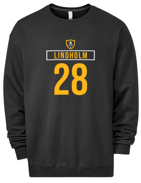 Away Jersey Elias Lindholm Premium Unisex Crewneck Sweatshirt | Swagsta