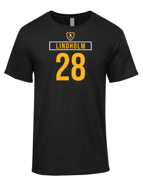Away Jersey Elias Lindholm Premium Ring-Spun Cotton Unisex T-Shirt | Swagsta