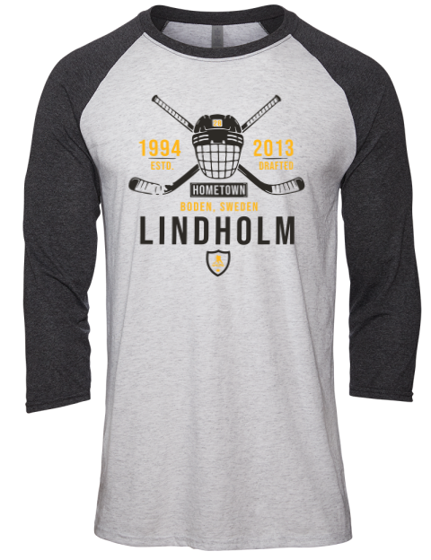 Classic Heritage Elias Lindholm Unisex Premium Three-Quarter Raglan T-Shirt | Swagsta