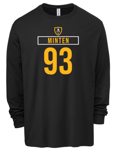 Away Jersey Fraser Minten Men's Premium Blend Long Sleeve-T-Shirt | Swagsta