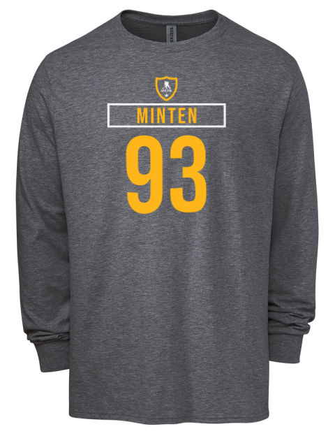 Away Jersey Fraser Minten Men's Premium Blend Long Sleeve-T-Shirt | Swagsta