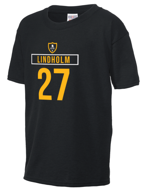 Away Jersey Hampus Lindholm Youth T-Shirt | Swagsta