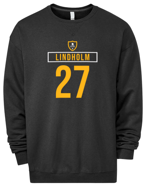 Away Jersey Hampus Lindholm Premium Unisex Crewneck Sweatshirt | Swagsta