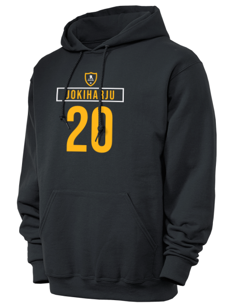 Away Jersey Henri Jokiharju Unisex Hooded Sweatshirt | Swagsta