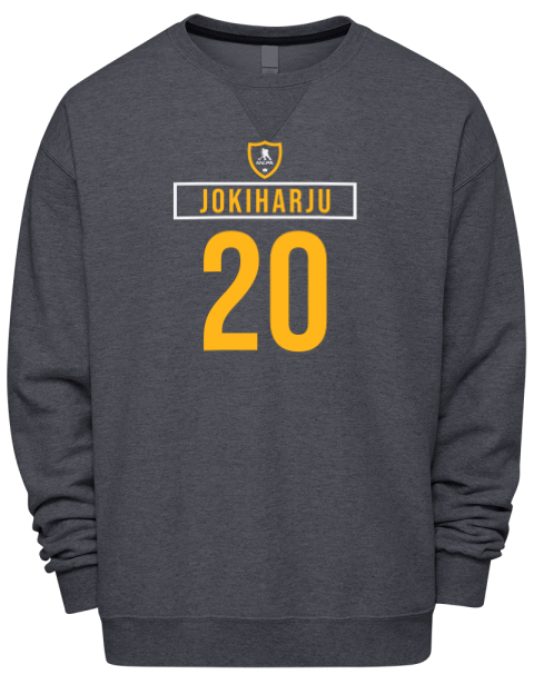 Away Jersey Henri Jokiharju Premium Unisex Crewneck Sweatshirt | Swagsta