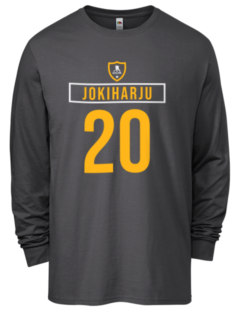 Away Jersey Henri Jokiharju Men's Long-Sleeve T-Shirt | Swagsta