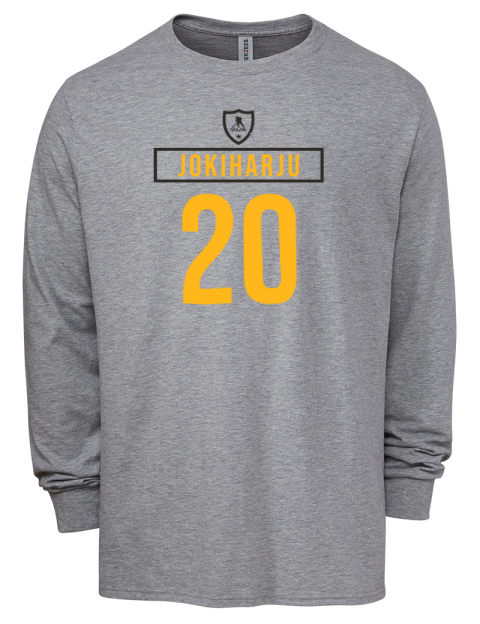 Home Jersey Henri Jokiharju Men's Premium Blend Long Sleeve-T-Shirt | Swagsta