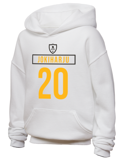 Home Jersey Henri Jokiharju Youth Hooded Sweatshirt | Swagsta