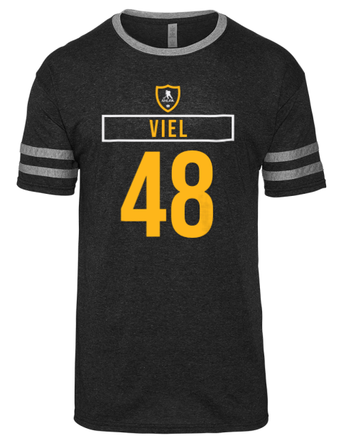 Away Jersey Jeffrey Viel Men's Tri-Blend T-Shirt | Swagsta