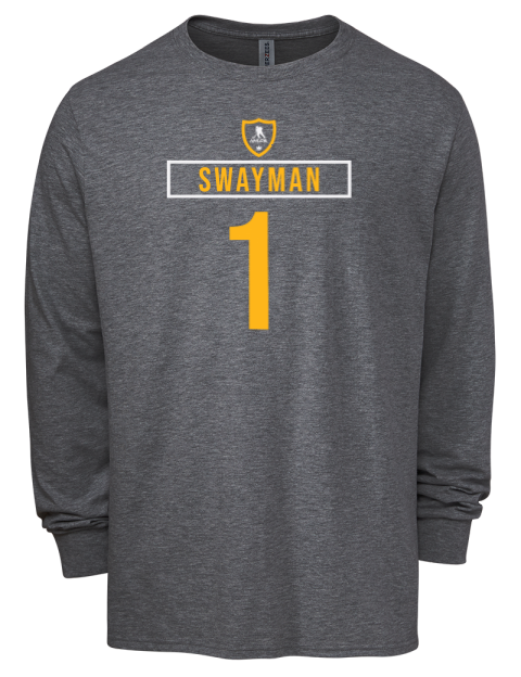 Away Jersey Jeremy Swayman Men's Premium Blend Long Sleeve-T-Shirt | Swagsta