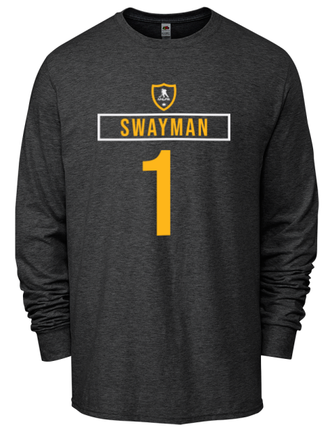 Away Jersey Jeremy Swayman Men's Long-Sleeve T-Shirt | Swagsta
