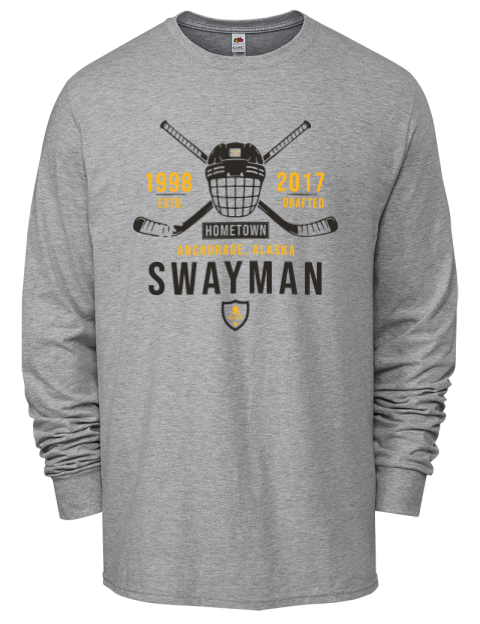 Classic Heritage Jeremy Swayman Men's Long-Sleeve T-Shirt | Swagsta