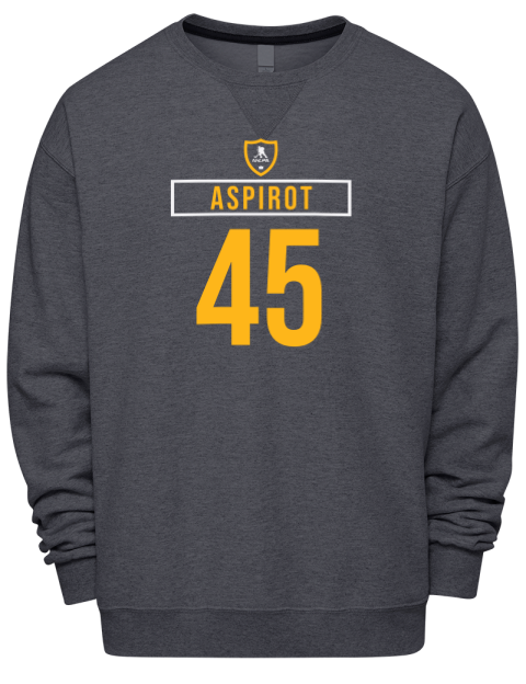 Away Jersey Jonathan Aspirot Premium Unisex Crewneck Sweatshirt | Swagsta