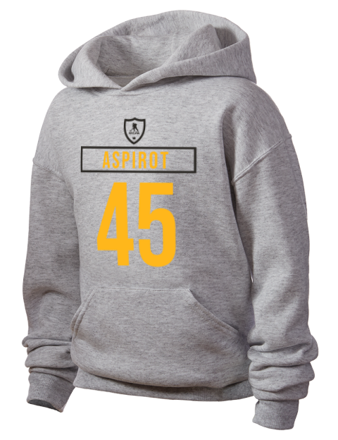 Home Jersey Jonathan Aspirot Youth Hooded Sweatshirt | Swagsta