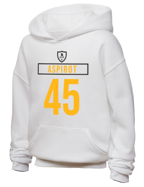 Home Jersey Jonathan Aspirot Youth Hooded Sweatshirt | Swagsta