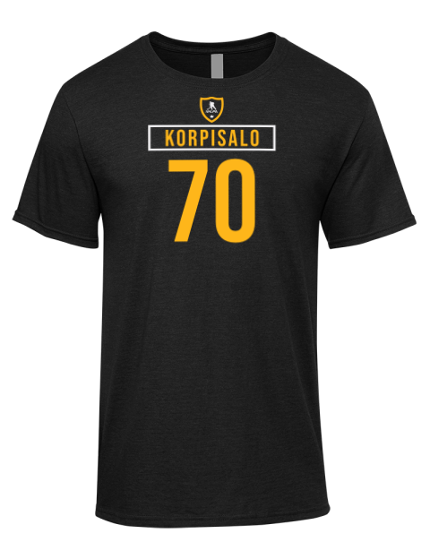 Away Jersey Joonas Korpisalo Premium Ring-Spun Cotton Unisex T-Shirt | Swagsta