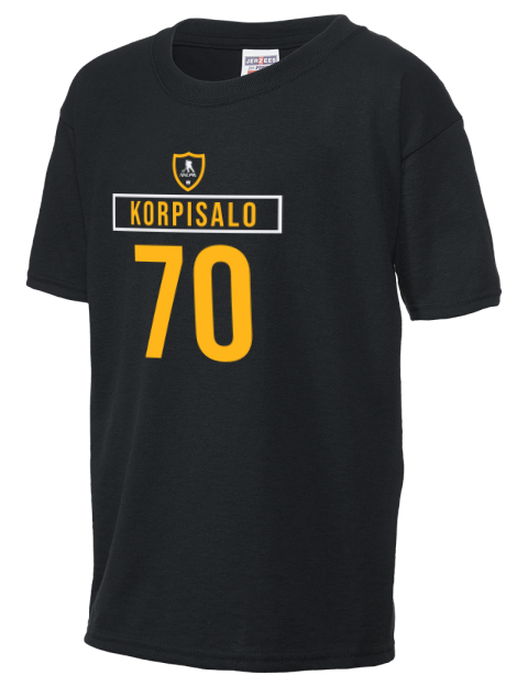 Away Jersey Joonas Korpisalo Youth T-Shirt | Swagsta