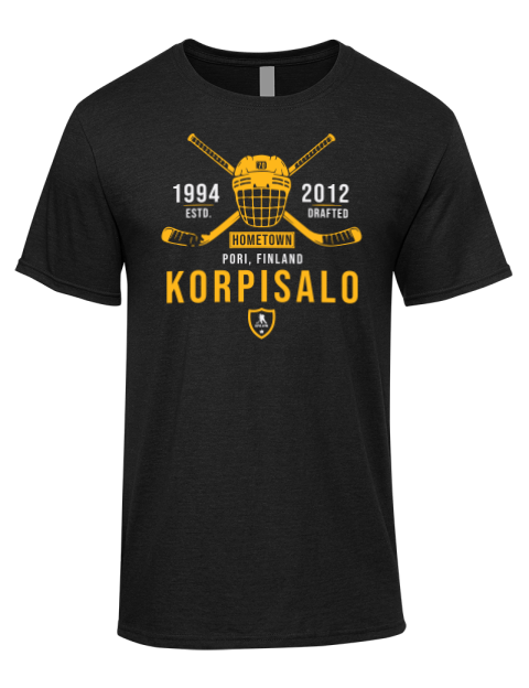 Heritage Joonas Korpisalo Premium Ring-Spun Cotton Unisex T-Shirt | Swagsta