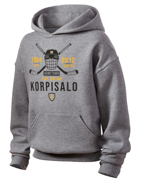 Classic Heritage Joonas Korpisalo Youth Hooded Sweatshirt | Swagsta