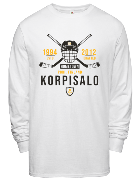 Classic Heritage Joonas Korpisalo Men's Long-Sleeve T-Shirt | Swagsta