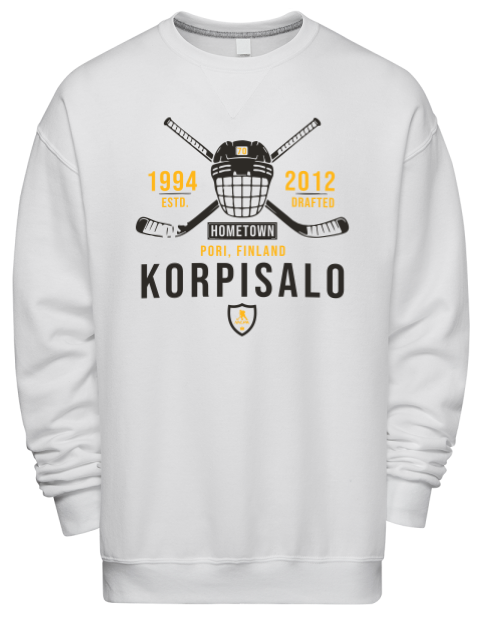 Classic Heritage Joonas Korpisalo Premium Unisex Crewneck Sweatshirt | Swagsta