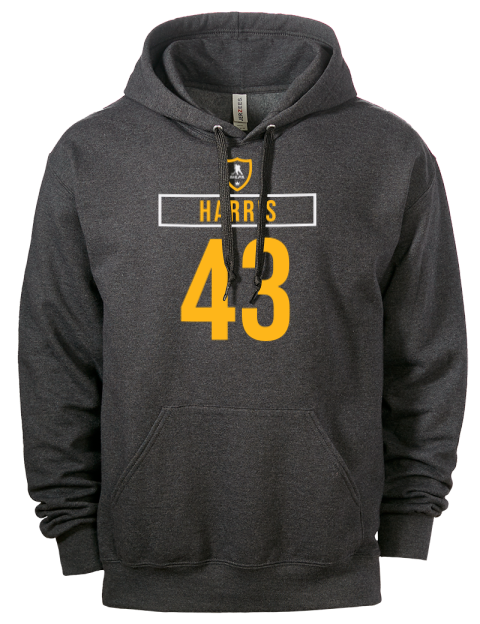 Away Jersey Jordan Harris Eco Premium Unisex Hooded Sweatshirt | Swagsta