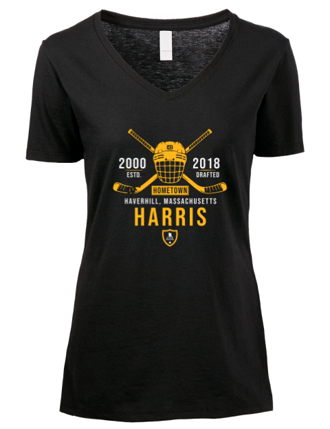 Heritage Jordan Harris Premium Ladies V-Neck T-Shirt | Swagsta