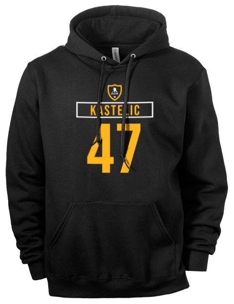 Away Jersey Mark Kastelic Eco Premium Unisex Hooded Sweatshirt | Swagsta