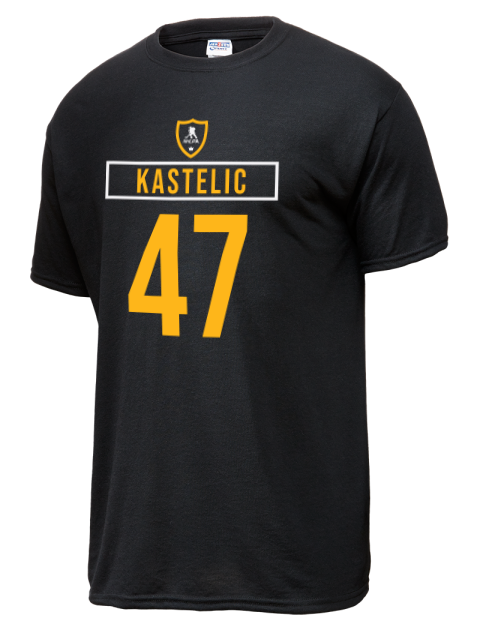 Away Jersey Mark Kastelic Dri-Power Unisex T-Shirt | Swagsta
