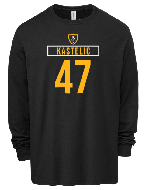 Away Jersey Mark Kastelic Men's Premium Blend Long Sleeve-T-Shirt | Swagsta