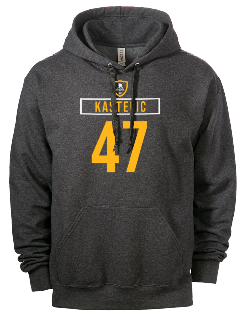 Away Jersey Mark Kastelic Eco Premium Unisex Hooded Sweatshirt | Swagsta