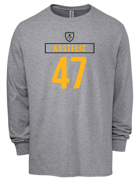 Home Jersey Mark Kastelic Men's Premium Blend Long Sleeve-T-Shirt | Swagsta