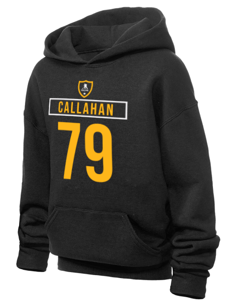 Away Jersey Michael Callahan Youth Hooded Sweatshirt | Swagsta