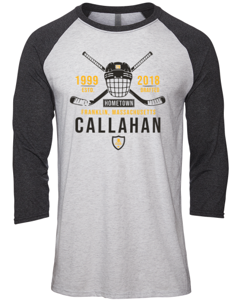 Classic Heritage Michael Callahan Unisex Premium Three-Quarter Raglan T-Shirt | Swagsta