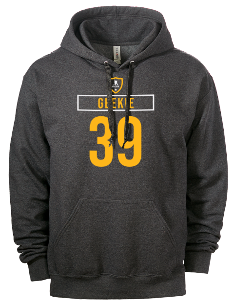 Away Jersey Morgan Geekie Eco Premium Unisex Hooded Sweatshirt | Swagsta