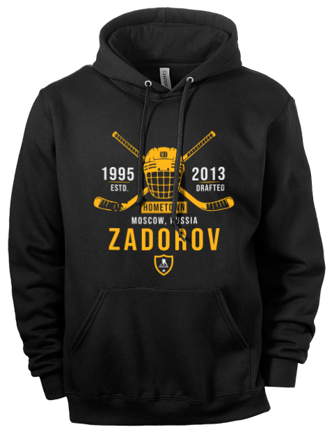Heritage Nikita Zadorov Eco Premium Unisex Hooded Sweatshirt | Swagsta