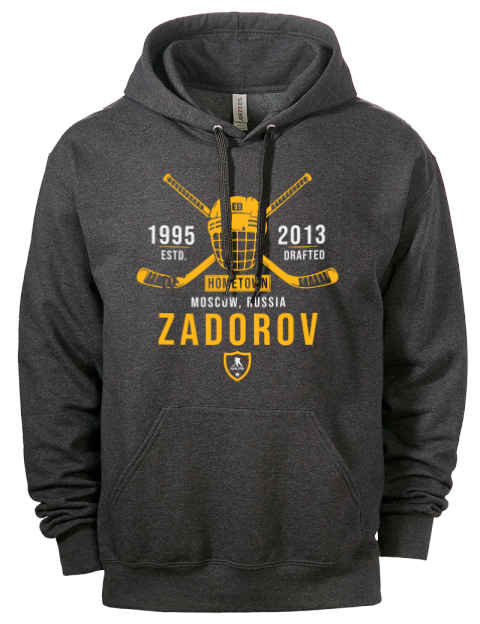Heritage Nikita Zadorov Eco Premium Unisex Hooded Sweatshirt | Swagsta